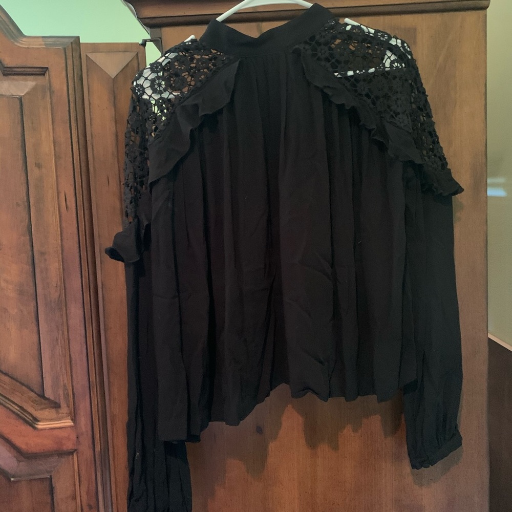 Black Free People Top